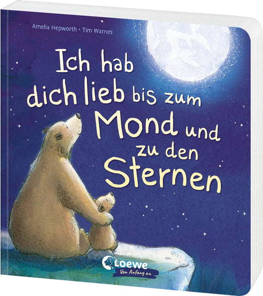Ich hab dich lieb bis zum Mond und zu den Sternen