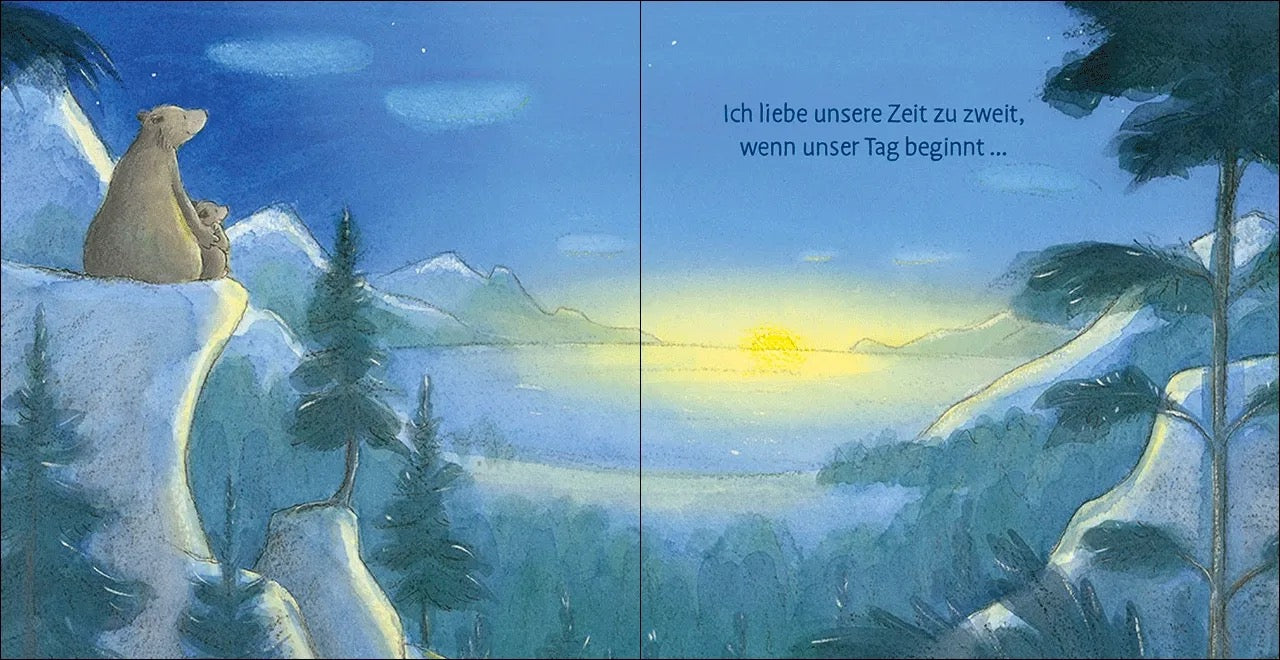 Ich hab dich lieb bis zum Mond und zu den Sternen