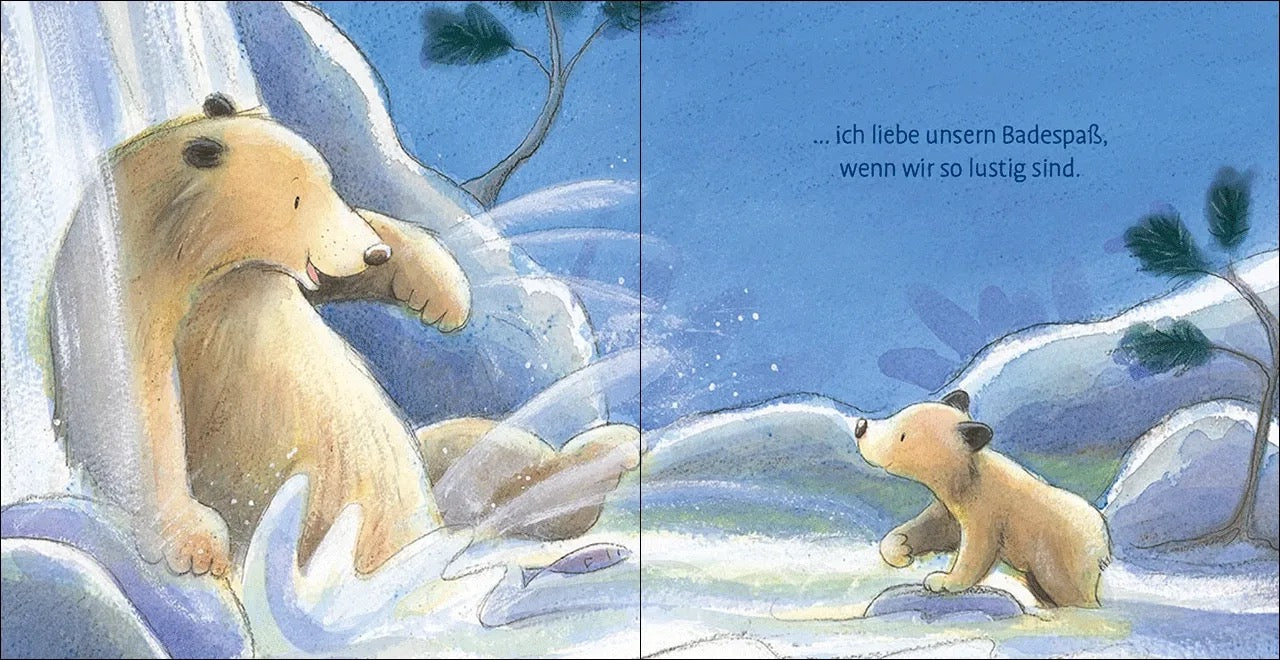 Ich hab dich lieb bis zum Mond und zu den Sternen