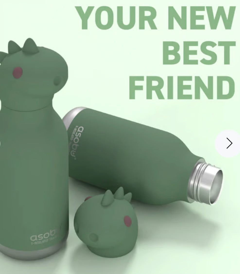 Animal Bestie Water Bottles, Dinosaurier