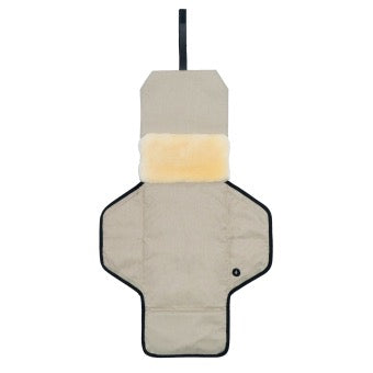 Werner Christ - NURSY LUXE Wickelunterlage LUXE LINE | Für extra Komfort beim Wickeln cloud/ beige