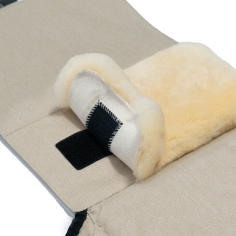 Werner Christ - NURSY LUXE Wickelunterlage LUXE LINE | Für extra Komfort beim Wickeln cloud/ beige