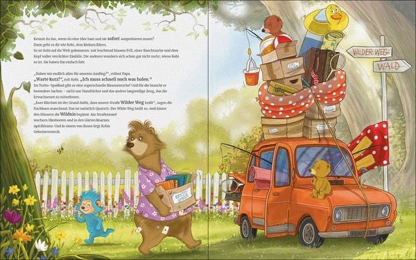 Der Kopfübär entdeckt, was in ihm steckt - Judith Weber, Fabian & Christian Jeremies