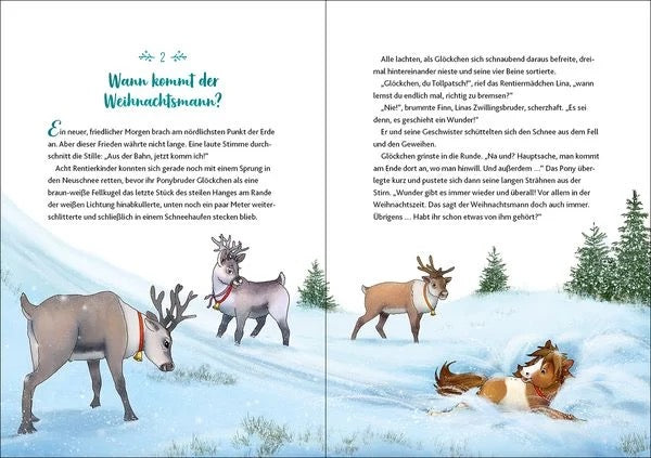 Glöckchen, das Weihnachtspony - Ein magisches Winterwunder - Annette Moser