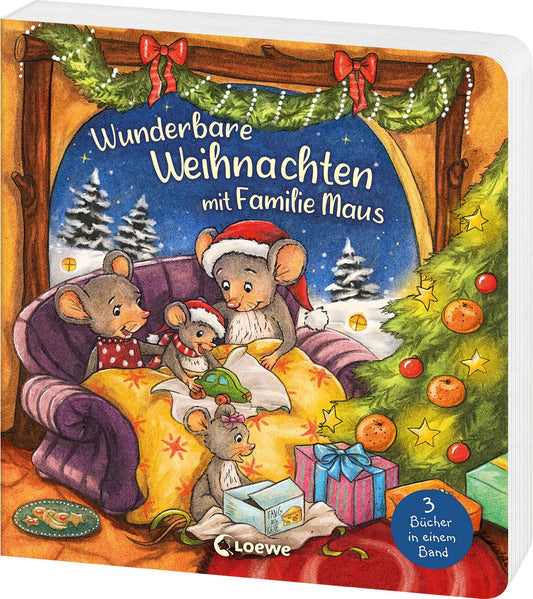 Wunderbare Weihnachten mit Familie Maus - Hans-Christian Schmidt, Marina Krämer