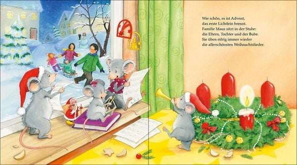 Wunderbare Weihnachten mit Familie Maus - Hans-Christian Schmidt, Marina Krämer