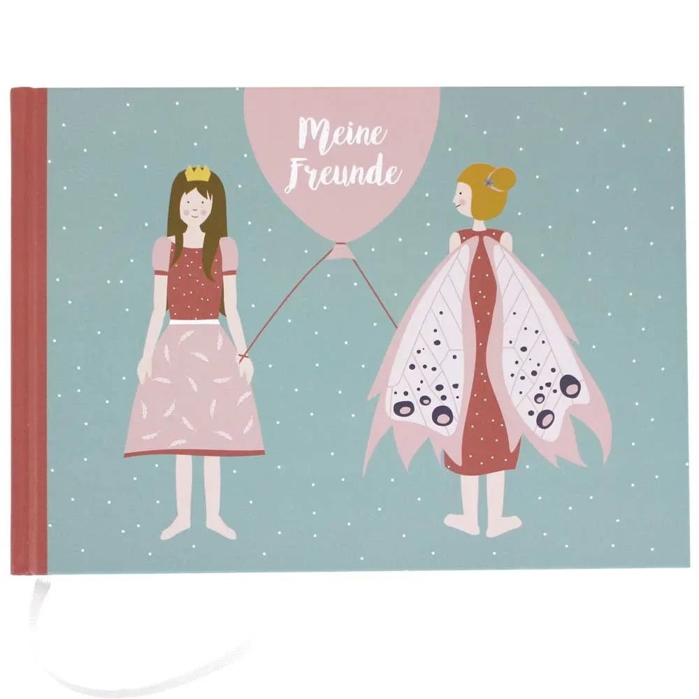 Ava & Yves Kindergarten Freundebuch Prinzessin