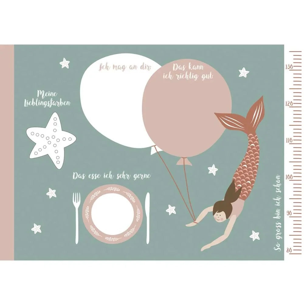 Ava & Yves Kindergarten Freundebuch Prinzessin