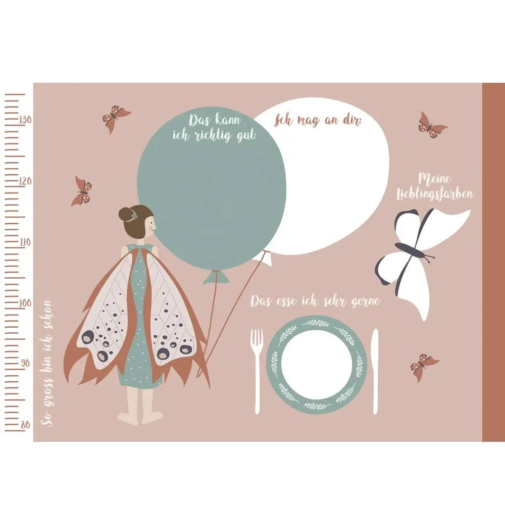 Ava & Yves Kindergarten Freundebuch Prinzessin