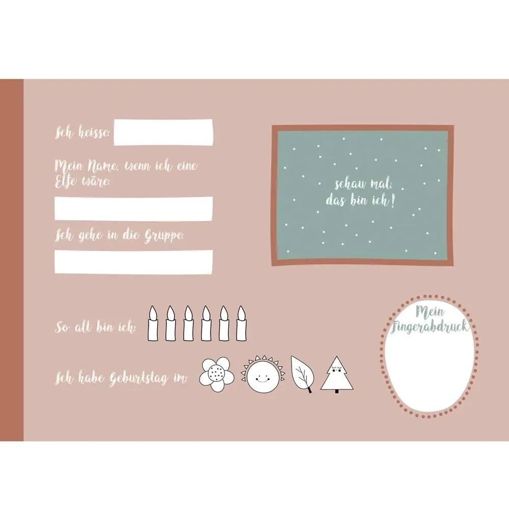 Ava & Yves Kindergarten Freundebuch Prinzessin