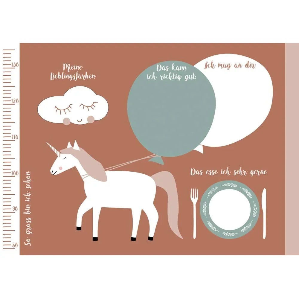 Ava & Yves Kindergarten Freundebuch Prinzessin