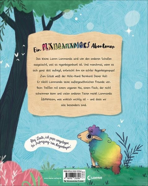 Lammanda und der Regenbogenpups - Tim Boltz, Radost Bokel