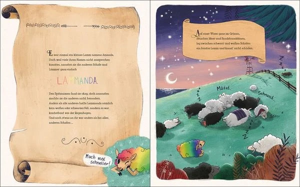 Lammanda und der Regenbogenpups - Tim Boltz, Radost Bokel