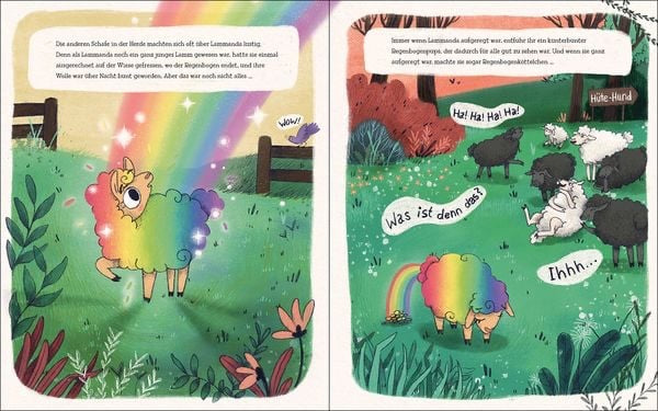 Lammanda und der Regenbogenpups - Tim Boltz, Radost Bokel