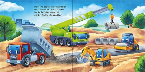 Gute Nacht, kleiner Bagger! - Natalie Mendes