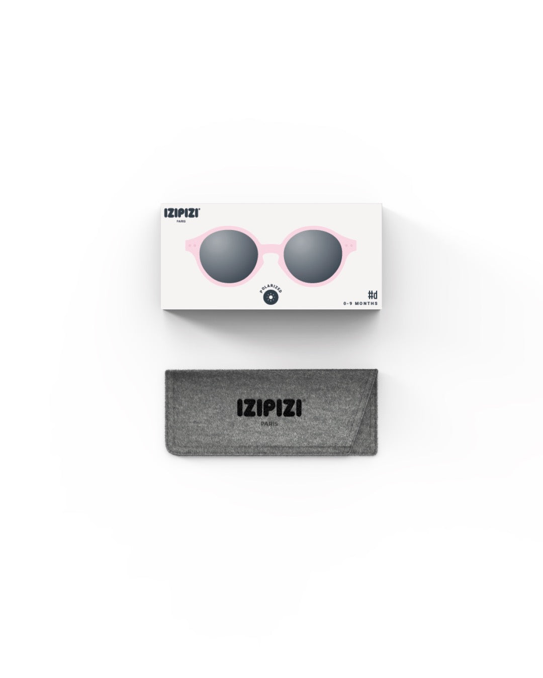 Izipizi Sonnenbrille #D PASTEL PINK (9-36 Monate oder 3-5 Jahre)