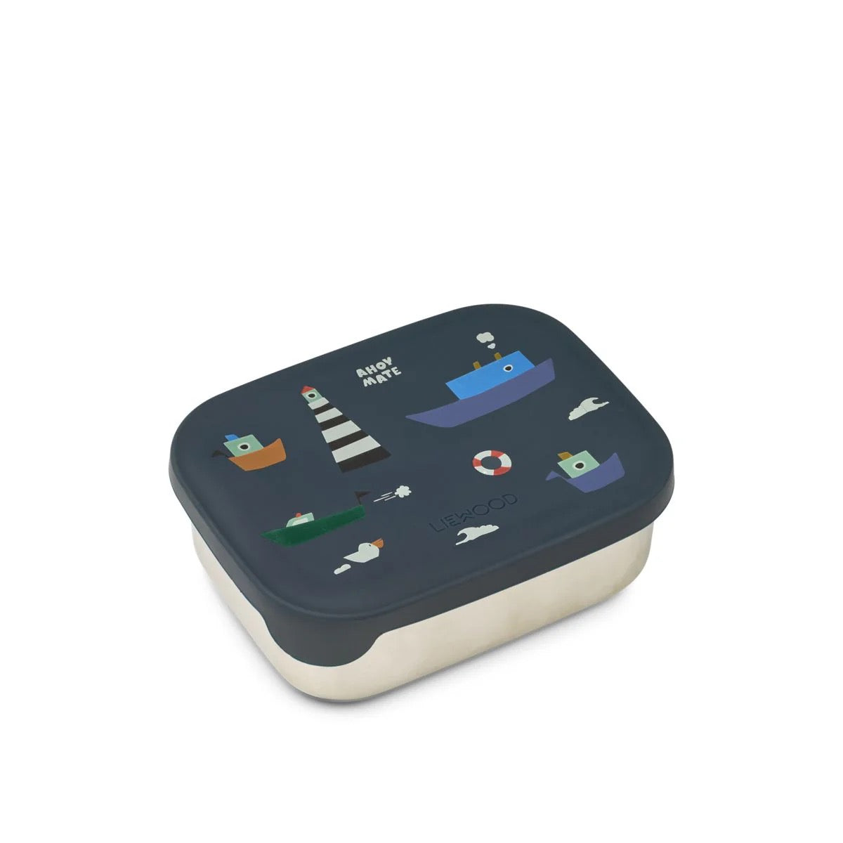 NEW Liewood - Arthur Lunchbox / SAILING / CLASSIC NAVY