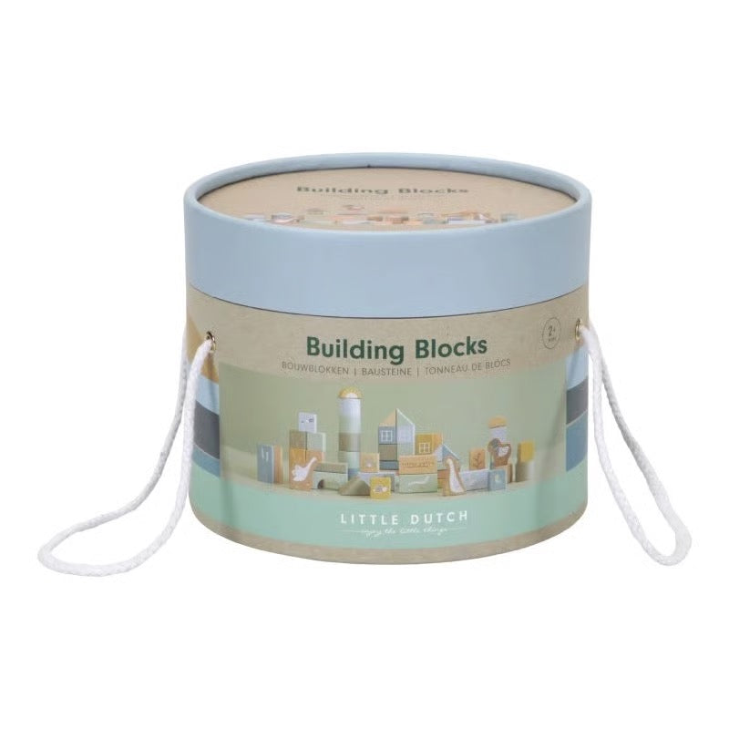 Little Dutch Building Blocks Blue