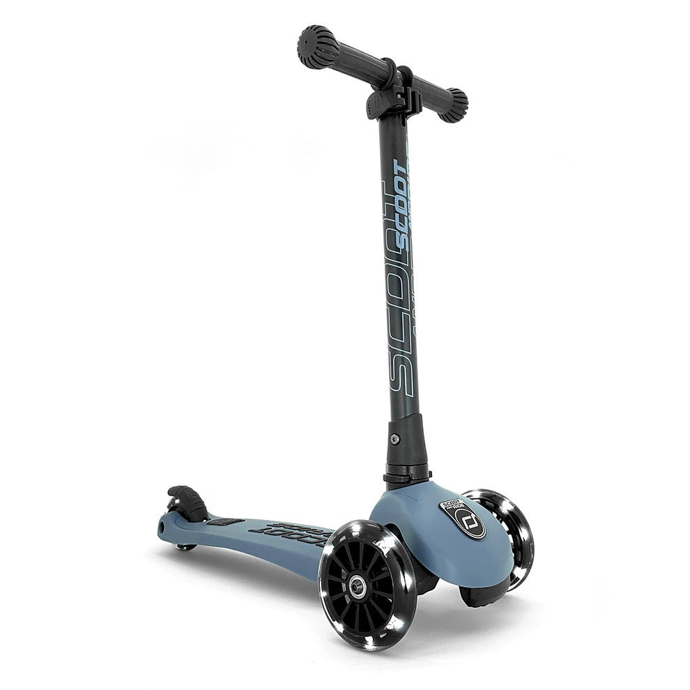 Scoot and Ride - Highwaykick 3 LED (Roller), steel, blau