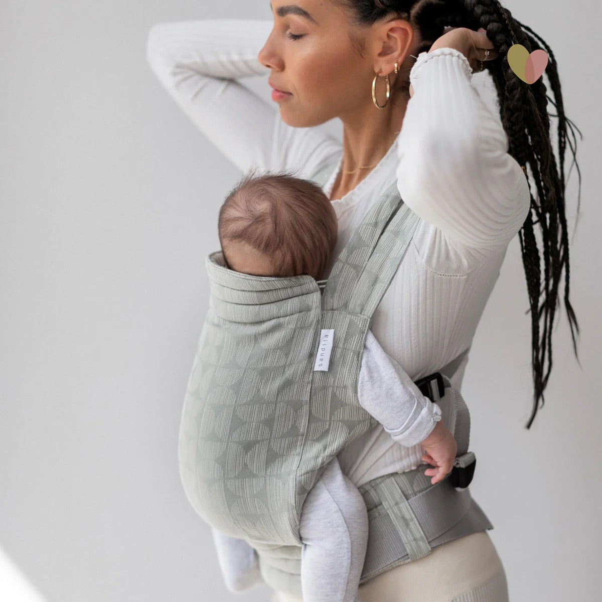 sandiia® Babytrage Tiimeless Balance Salbeii