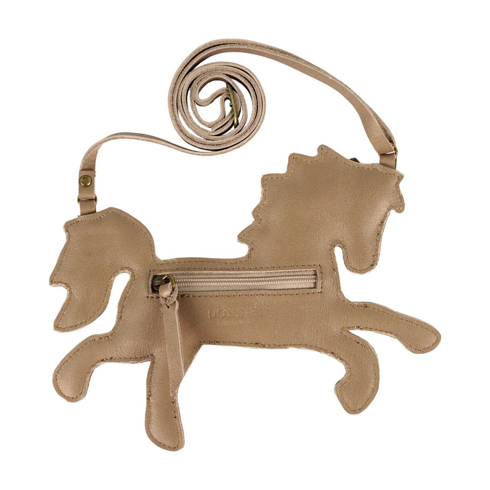 Donsje Chiem Purse | Pony | Truffle Metallic Nubuck