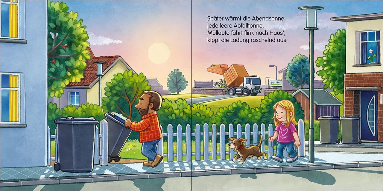 Gute Nacht, kleines Müllauto