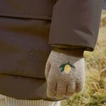 Kongessloejd - 2 Pack Filla Fäustlinge lemon/stripe