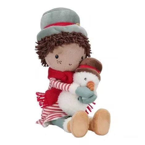 Kuschelpuppe Weihnachten Jake 35cm