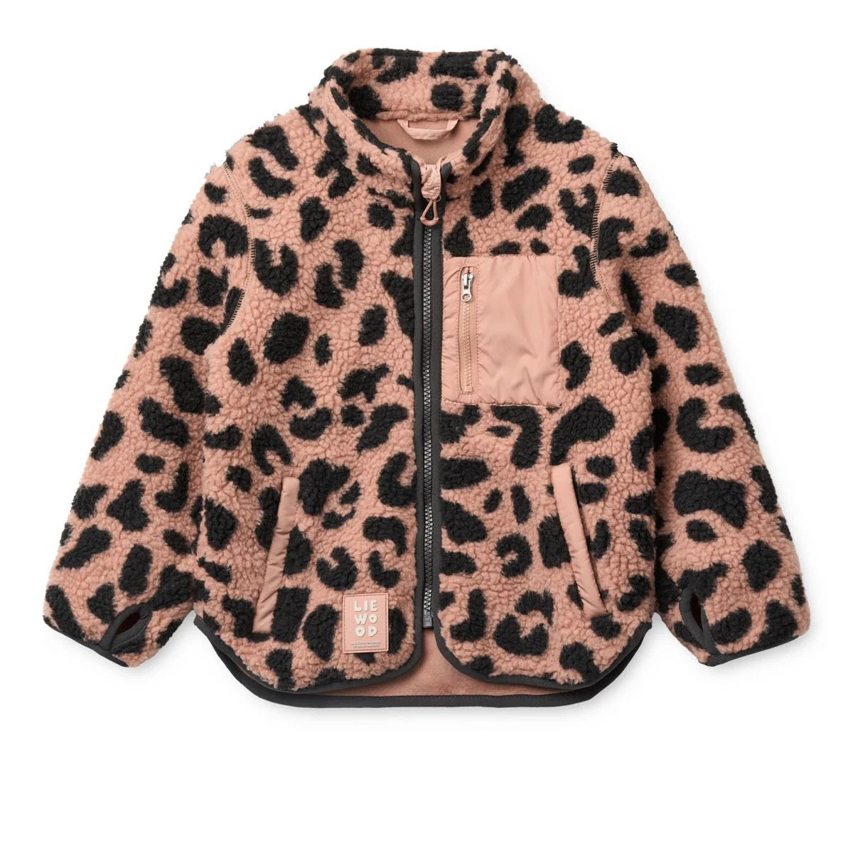 NOLAN FLEECEJACKE MEGA LEO / PALE TUSCANY