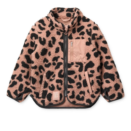 Liewood - NOLAN FLEECEJACKE MEGA LEO / PALE TUSCANY