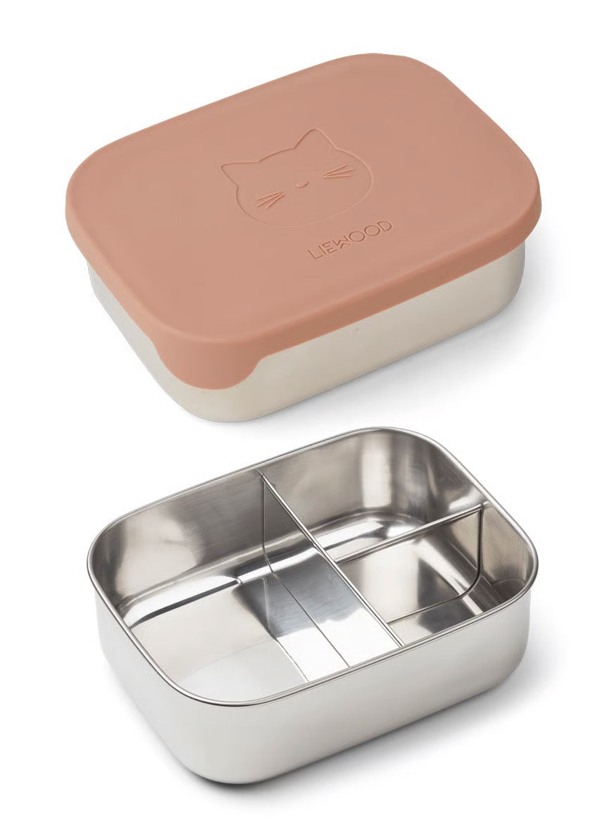 Liewood Brotdose Cat dark rose