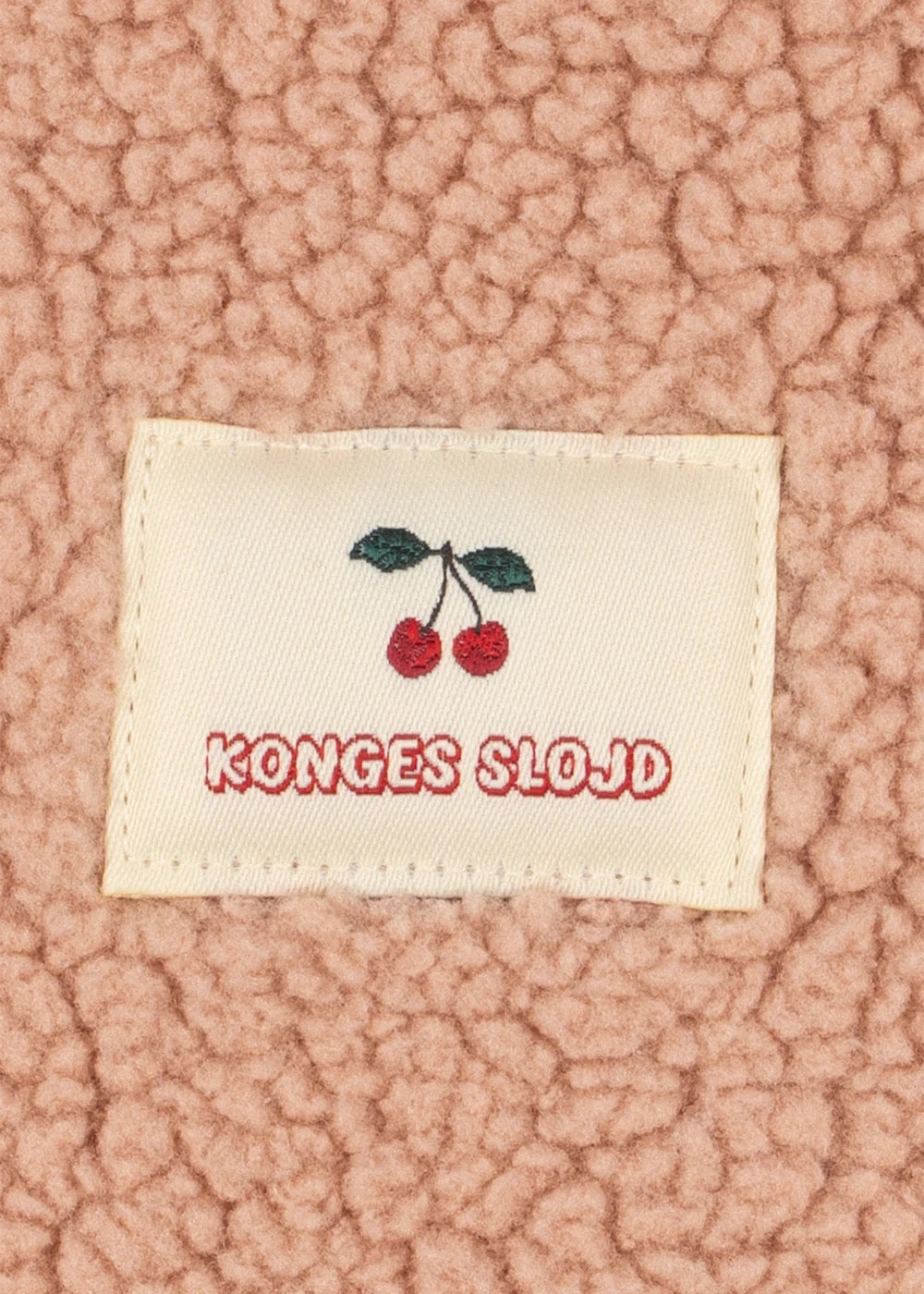 Konges Sløjd Jody Teddy Jacket Ma Grande Cerise Blush