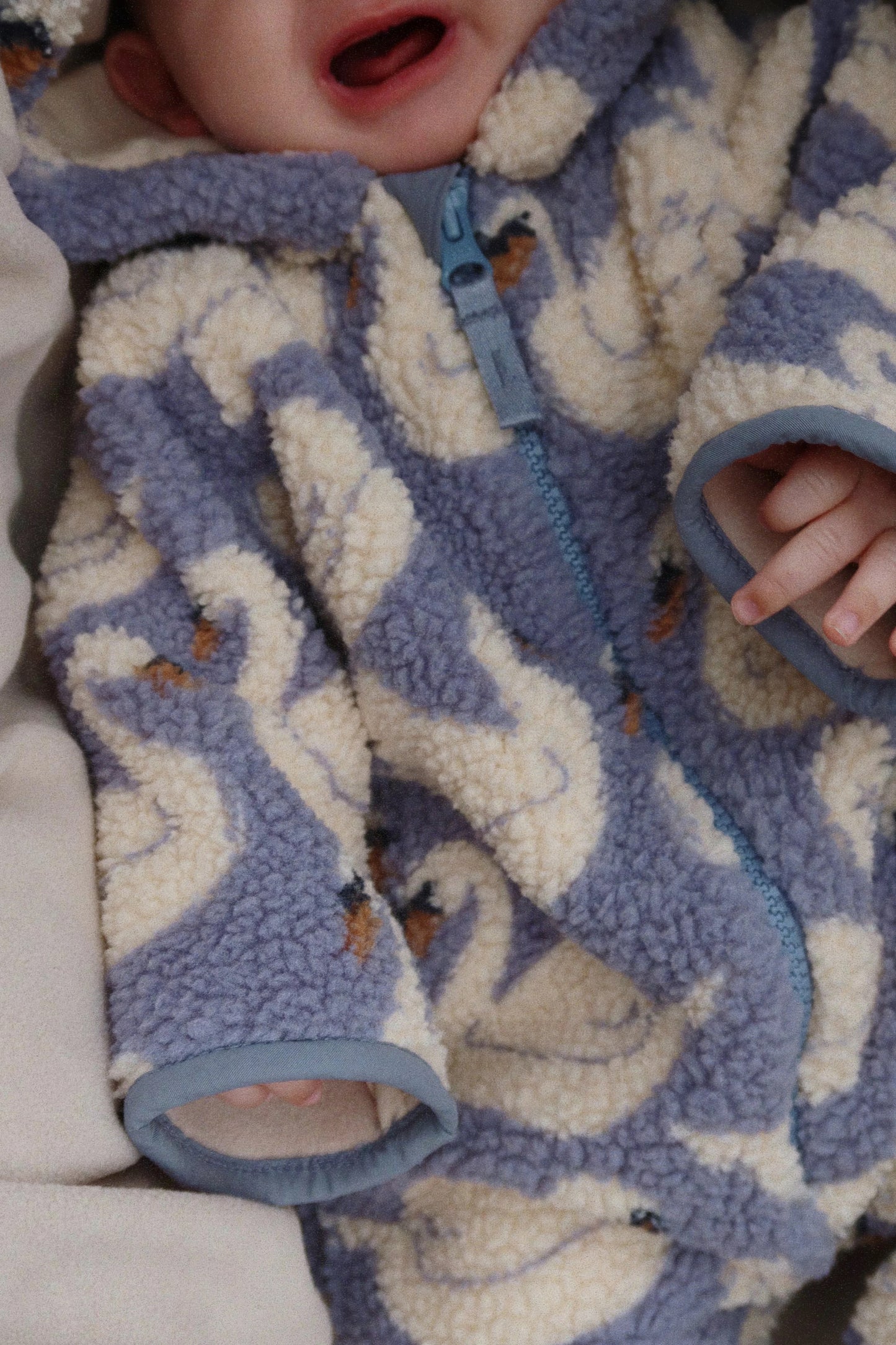 Konges Sløjd Jody Teddy Onesie Swan
