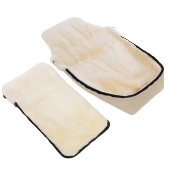 AROSA LUXE Lammfellfusssack LUXE LINE (Cloud)