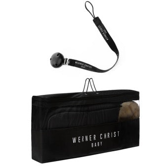 AROSA LUXE Lammfellfusssack LUXE LINE (Black)