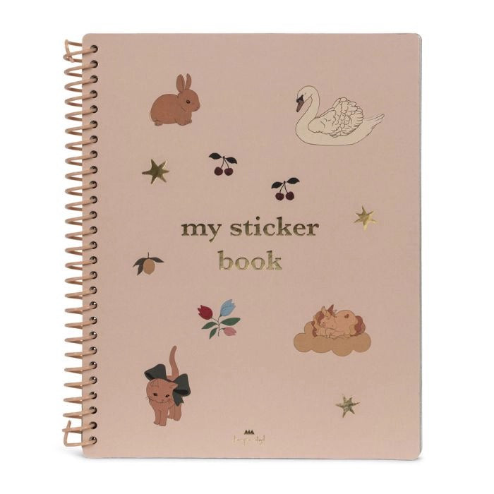 Konges Slojd Mein Stickerbuch blush