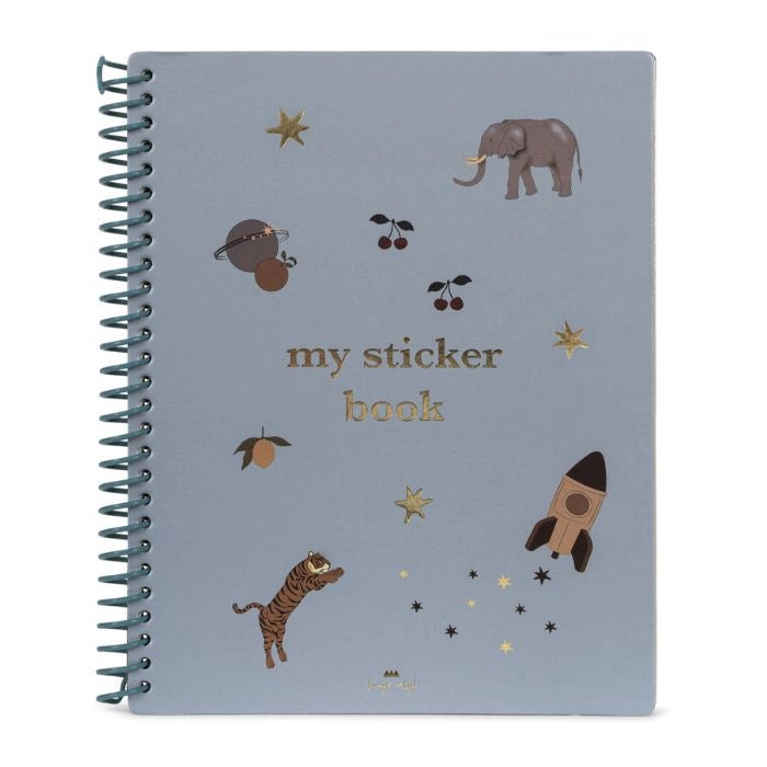 Konges Slojd Mein Stickerbuch blau