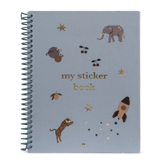 Konges Slojd Mein Stickerbuch blau