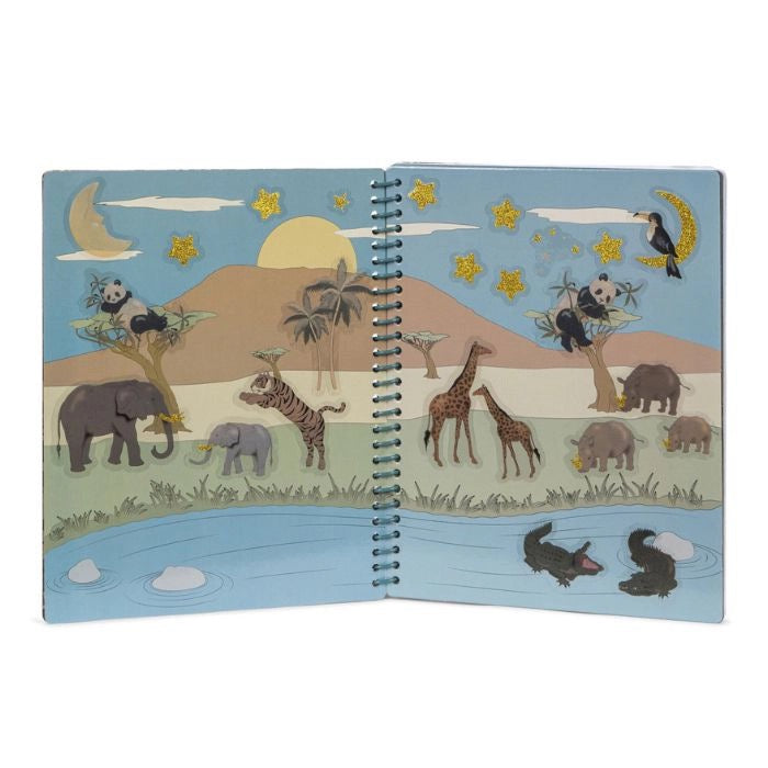 Konges Slojd Mein Stickerbuch blau