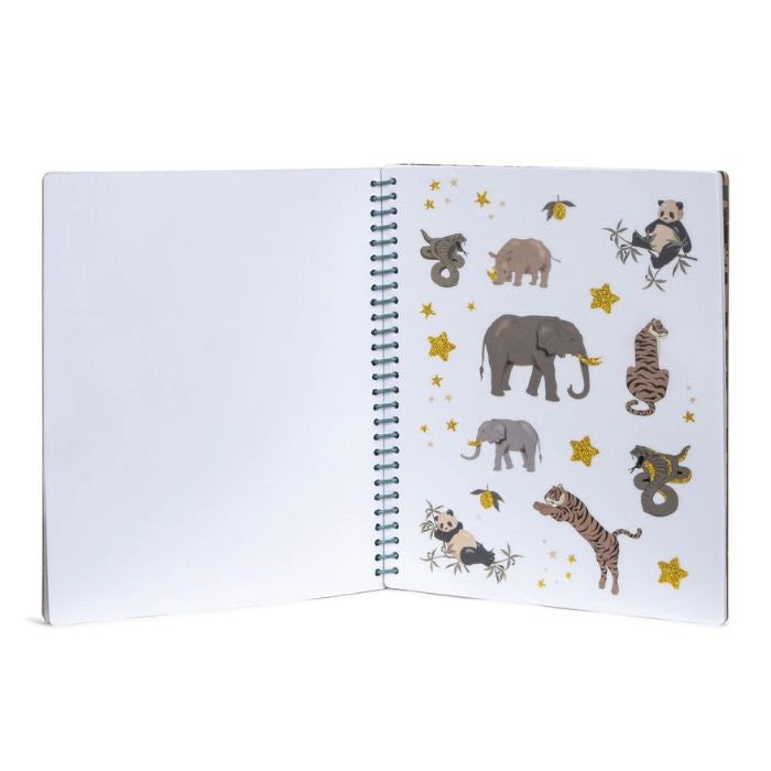 Konges Slojd Mein Stickerbuch blau