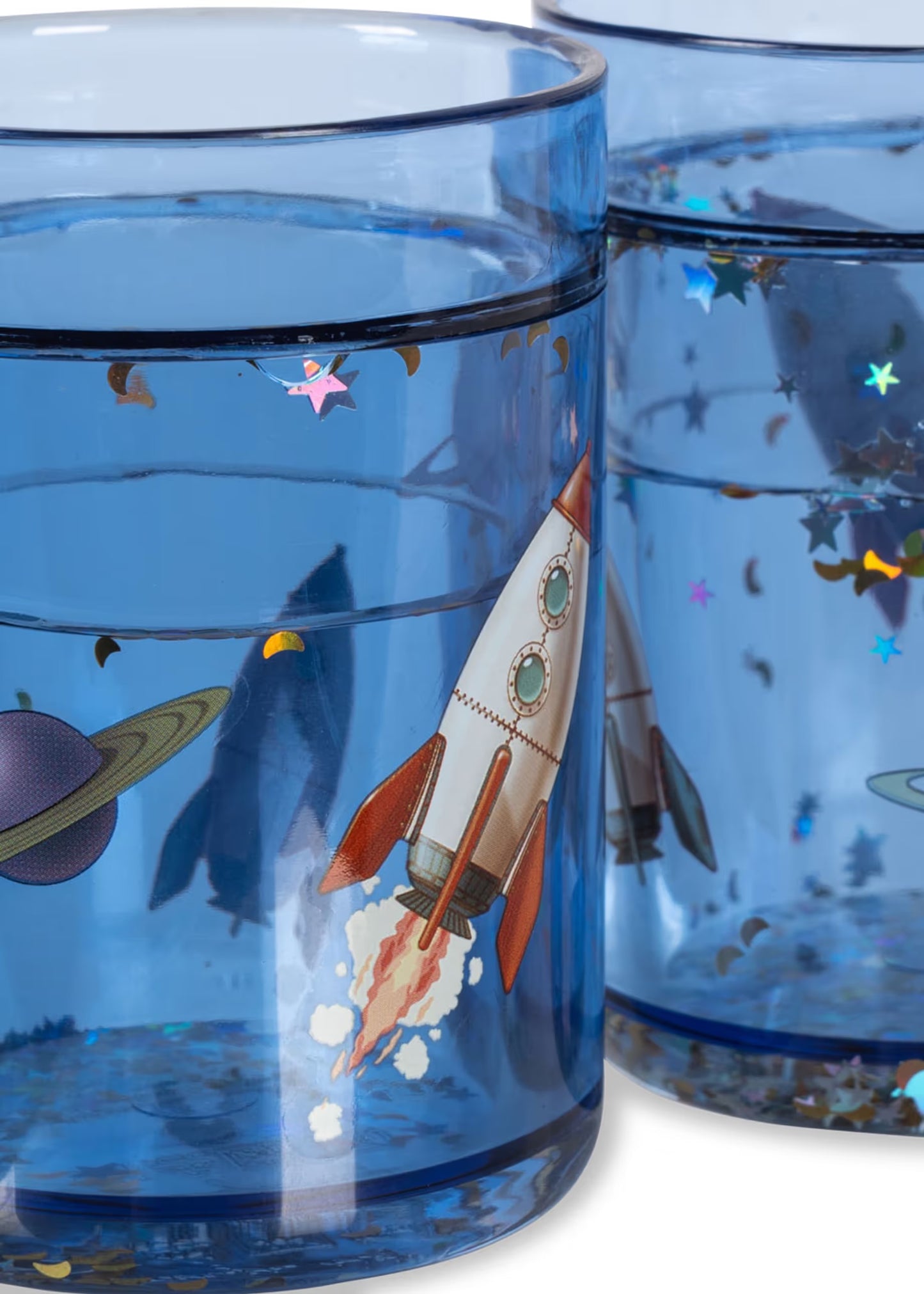 Konges slojd Glitzerbecher - Weltraum