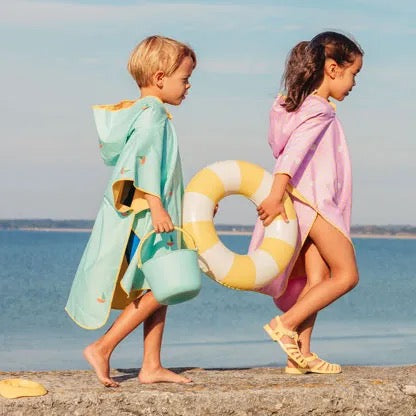 Quut - Poncho Banana Blue