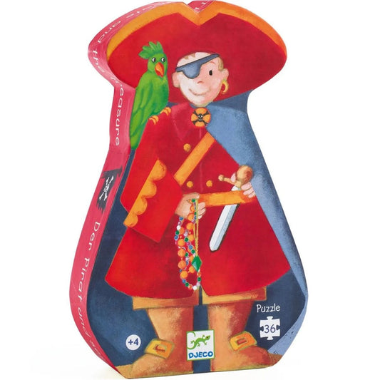 Djeco Puzzle Pirat, 36 Teile