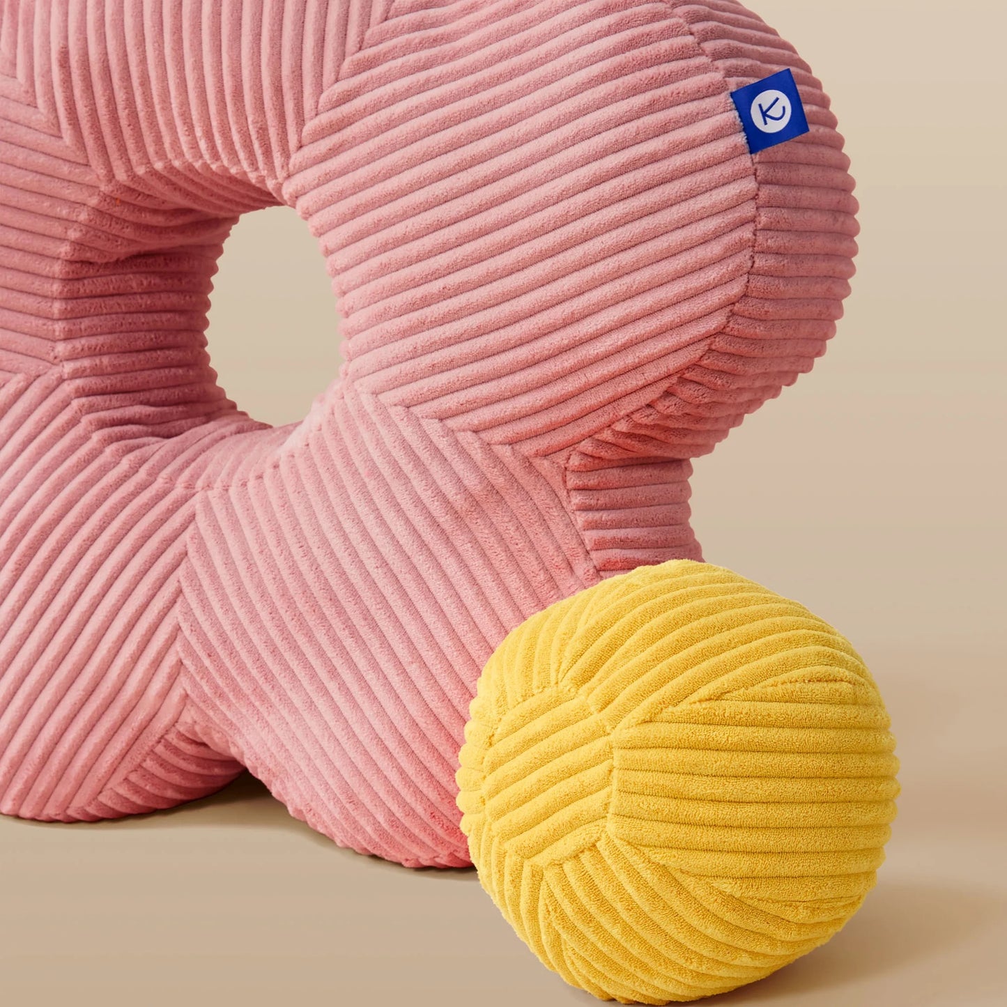 Kooja - Kissen "Flower" – Dusty Rose