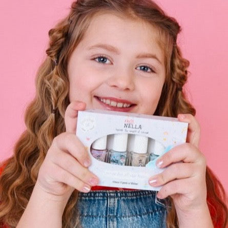 Miss Nella -Fairytale Sammlung 4er-Pack Kinder-Nagellack-Set