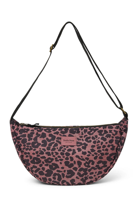 Studio Noos - Red Leopard Puffy-Gürteltasche