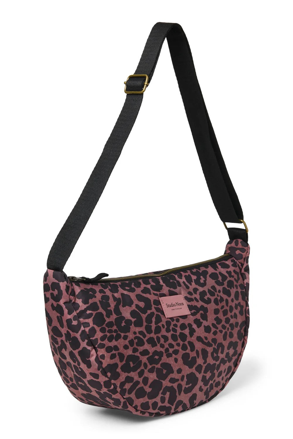 Studio Noos - Red Leopard Puffy-Gürteltasche