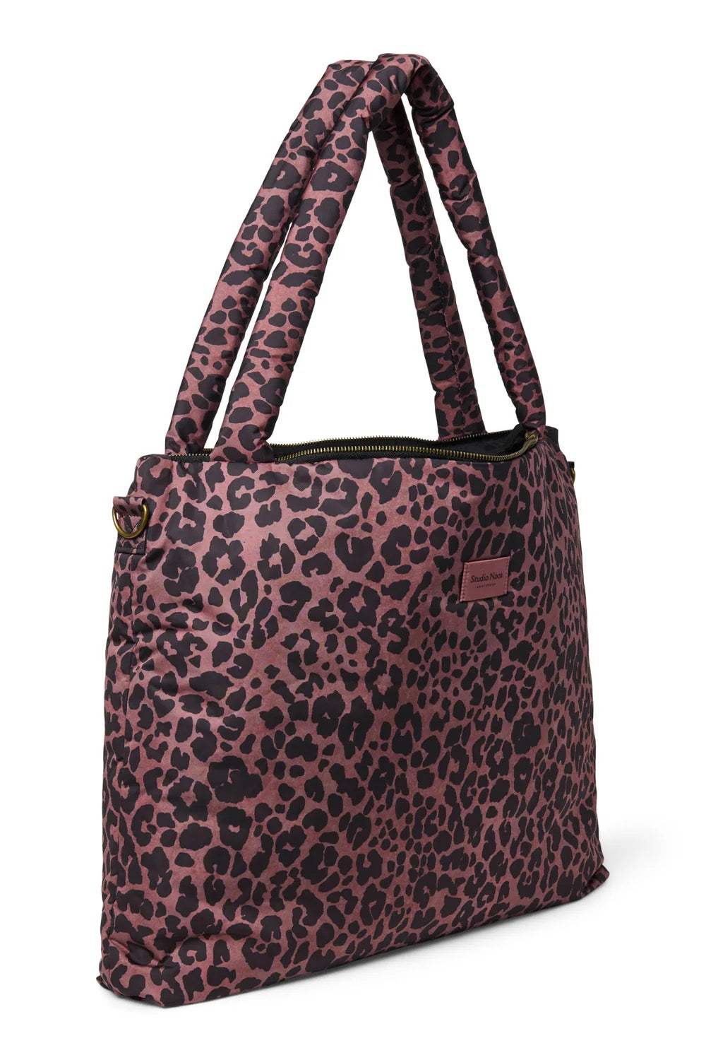 Studio Noos - Red Leopard Puffy-Wickeltasche