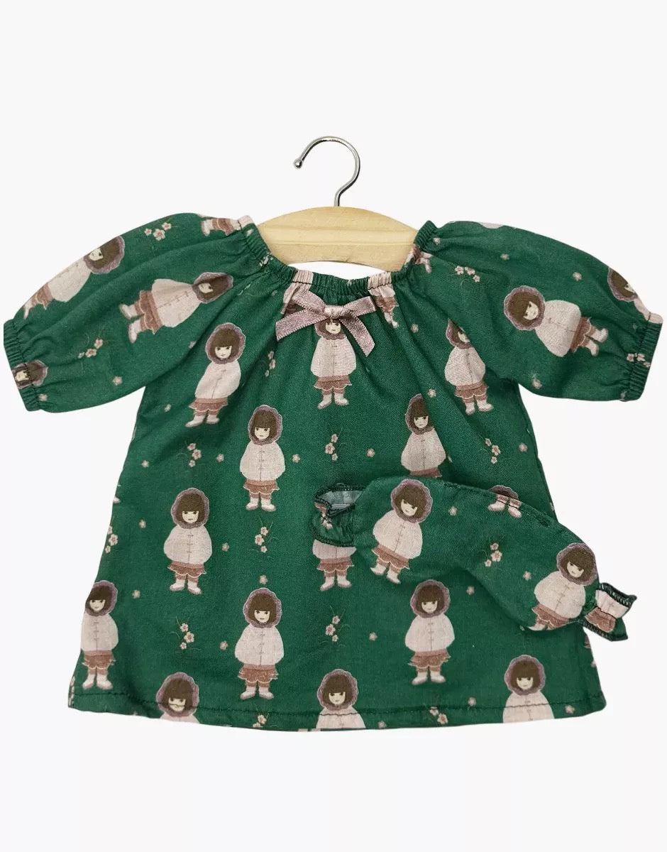 Minikane - Langärmeliges Nachthemd & Dodo-Maske.