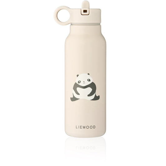 NEW // Liewood Falk Wasserflasche  350 ML PANDA / SANDY